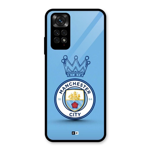 Crown City FC Glass Back Case for Redmi Note 11