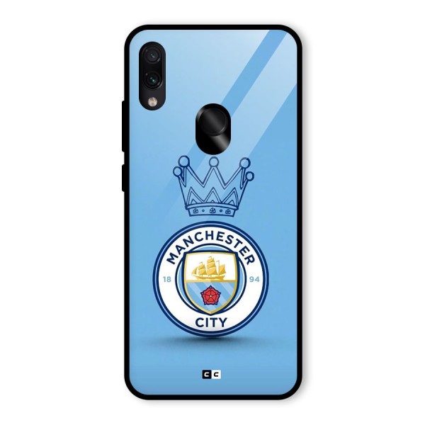 Crown City FC Glass Back Case for Redmi Note 7