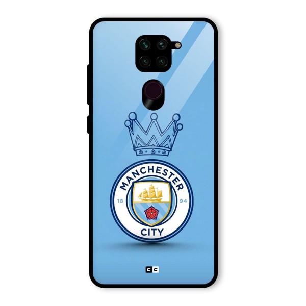 Crown City FC Glass Back Case for Redmi Note 9