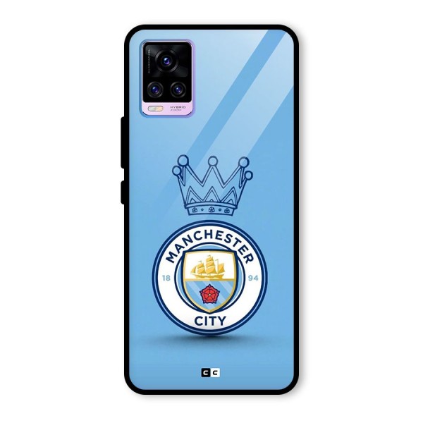 Crown City FC Glass Back Case for Vivo V20 Pro