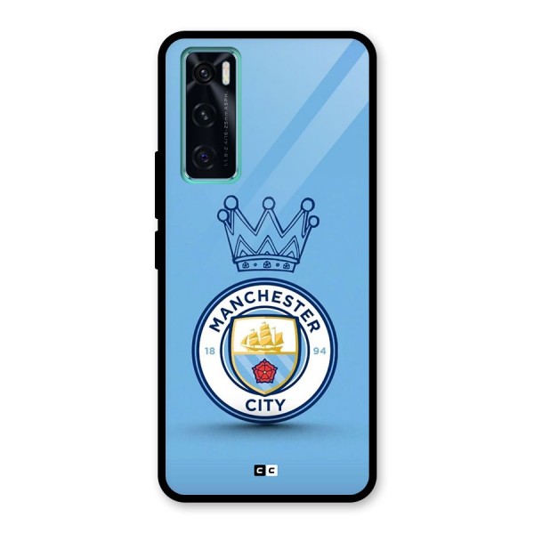 Crown City FC Glass Back Case for Vivo V20 SE