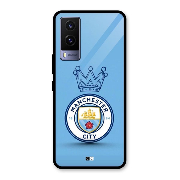 Crown City FC Glass Back Case for Vivo V21e 5G