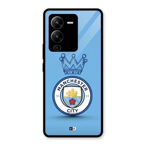 Crown City FC Glass Back Case for Vivo V25 Pro