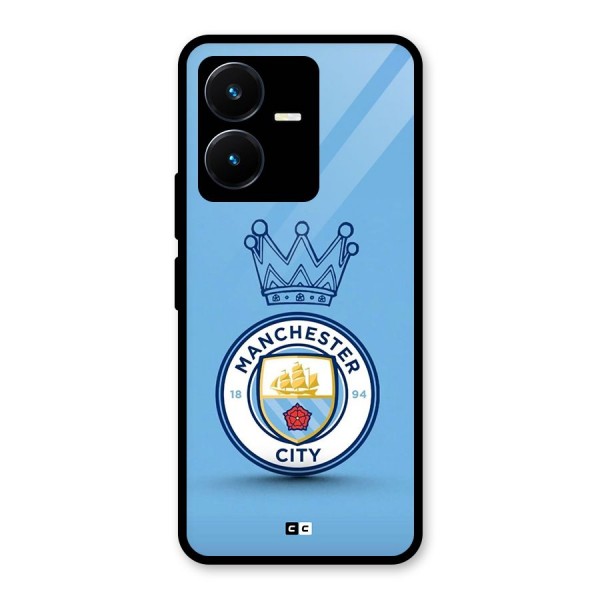 Crown City FC Glass Back Case for Vivo Y22