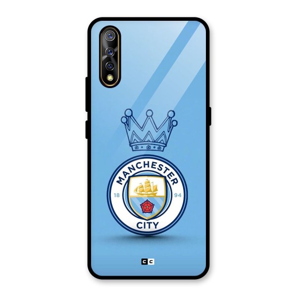 Crown City FC Glass Back Case for Vivo Z1x