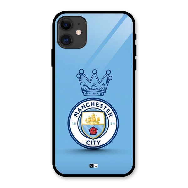 Crown City FC Glass Back Case for iPhone 11