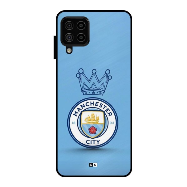 Crown City FC Metal Back Case for Galaxy A22 4G