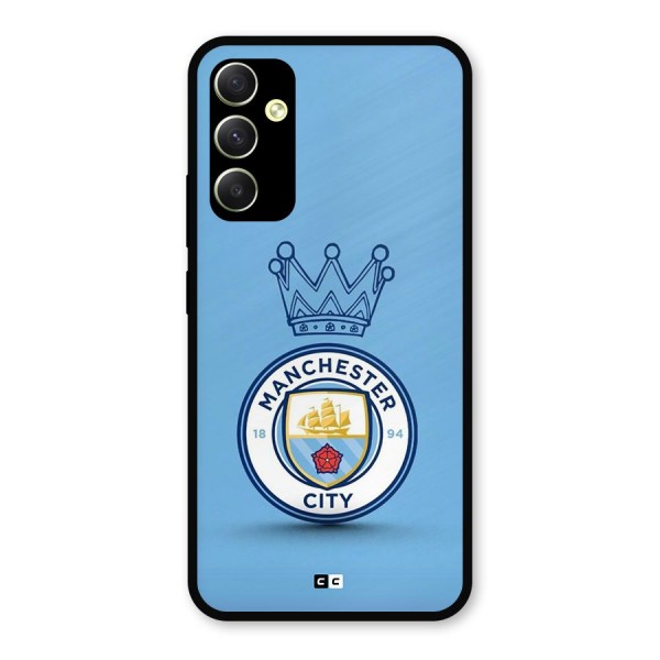 Crown City FC Metal Back Case for Galaxy A34