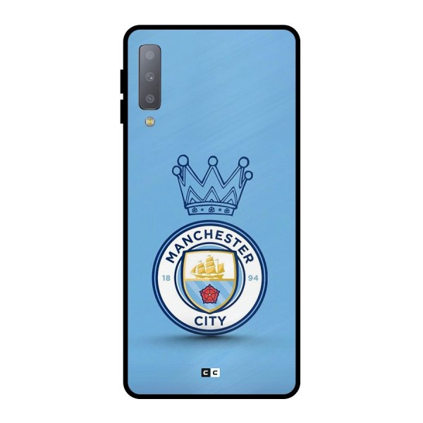 Crown City FC Metal Back Case for Galaxy A7 (2018)