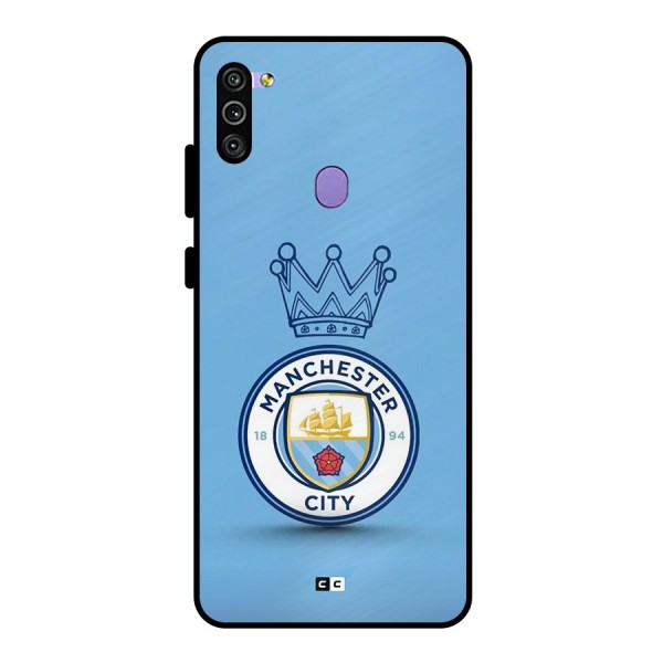 Crown City FC Metal Back Case for Galaxy M11