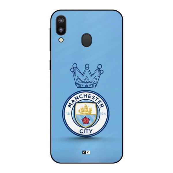 Crown City FC Metal Back Case for Galaxy M20