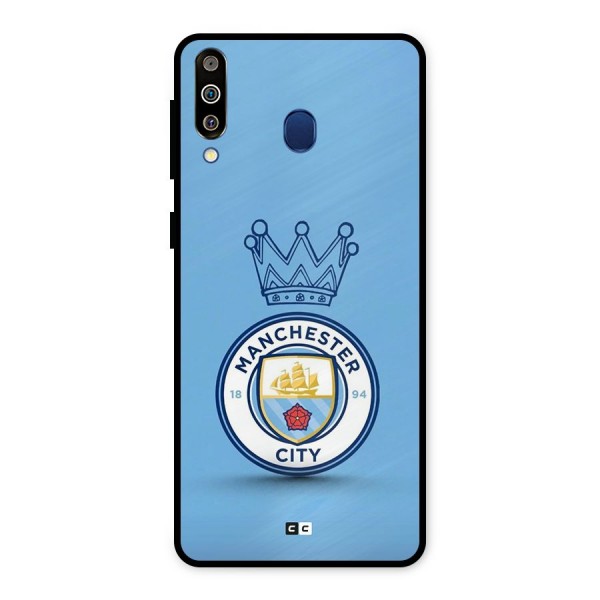 Crown City FC Metal Back Case for Galaxy M30