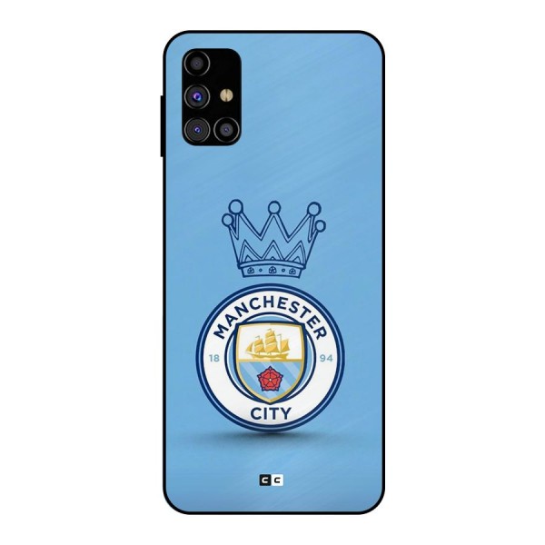 Crown City FC Metal Back Case for Galaxy M31s