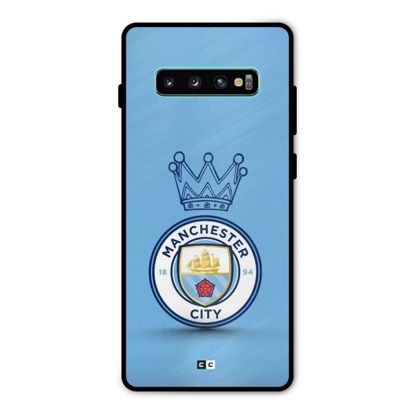 Crown City FC Metal Back Case for Galaxy S10 Plus