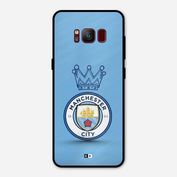 Crown City FC Metal Back Case for Galaxy S8