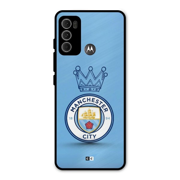 Crown City FC Metal Back Case for Moto G60