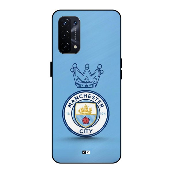 Crown City FC Metal Back Case for Oppo A74 5G