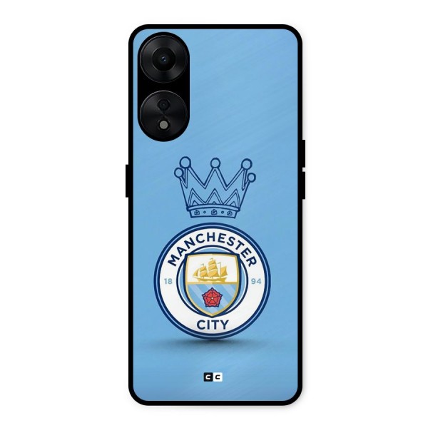 Crown City FC Metal Back Case for Oppo A78 5G