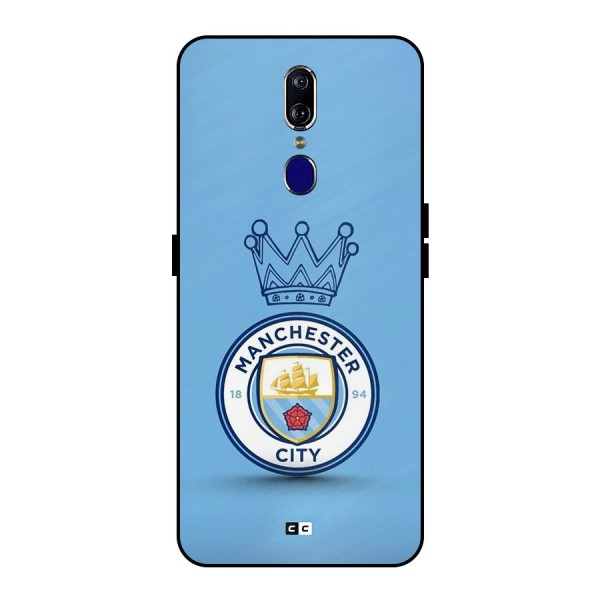 Crown City FC Metal Back Case for Oppo F11