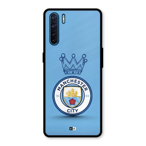 Crown City FC Metal Back Case for Oppo F15