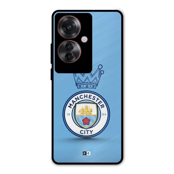 Crown City FC Metal Back Case for Oppo F25 Pro