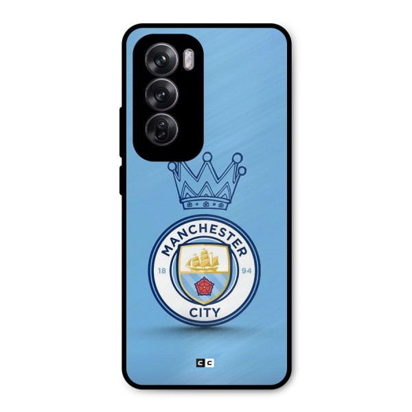 Crown City FC Metal Back Case for Oppo Reno12 Pro