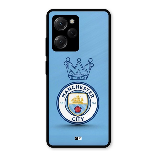 Crown City FC Metal Back Case for Poco X5 Pro