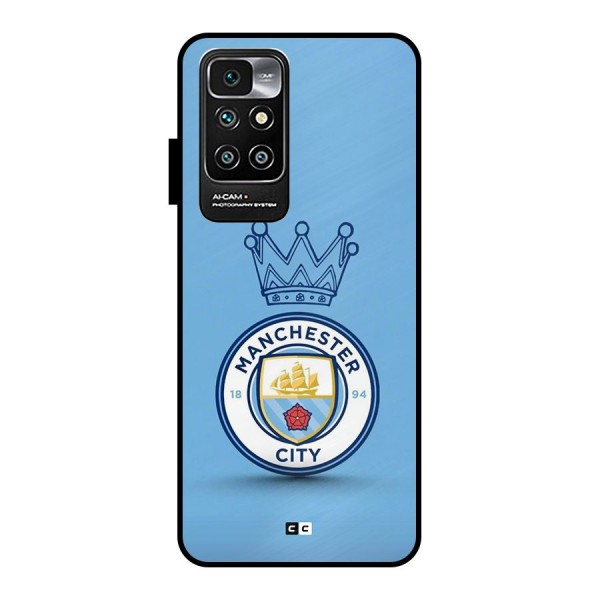 Crown City FC Metal Back Case for Redmi 10 Prime