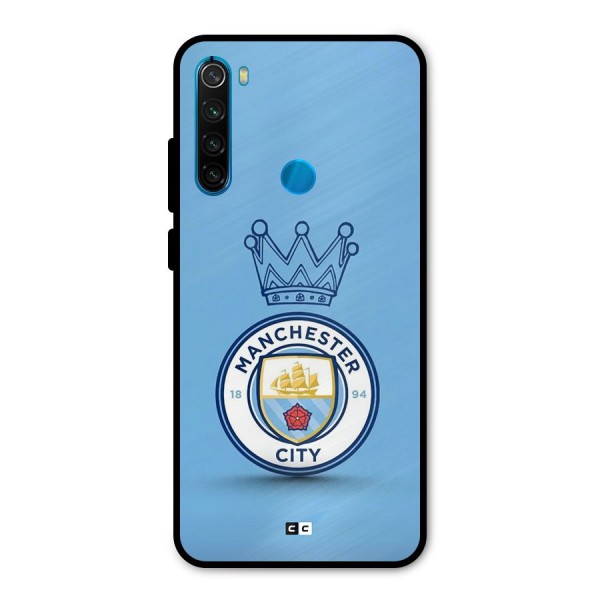 Crown City FC Metal Back Case for Redmi Note 8