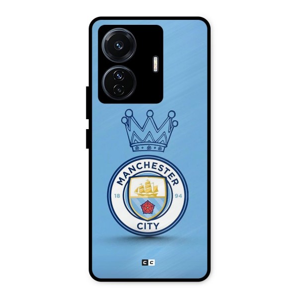 Crown City FC Metal Back Case for Vivo T1 Pro