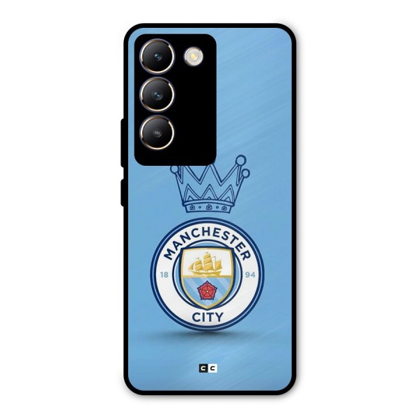 Crown City FC Metal Back Case for Vivo T3 5G