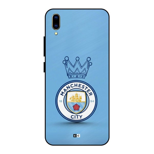 Crown City FC Metal Back Case for Vivo V11 Pro