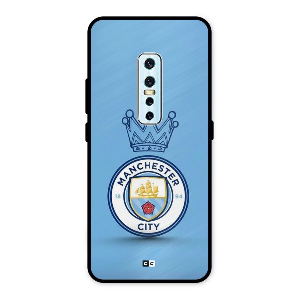 Crown City FC Metal Back Case for Vivo V17 Pro