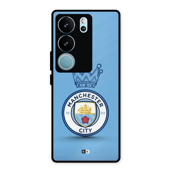 Crown City FC Metal Back Case for Vivo V29 Pro