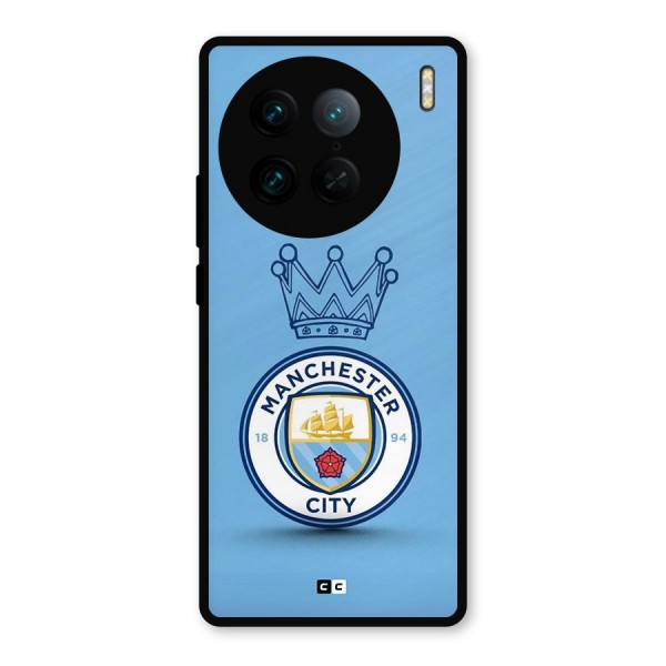 Crown City FC Metal Back Case for Vivo X90 Pro