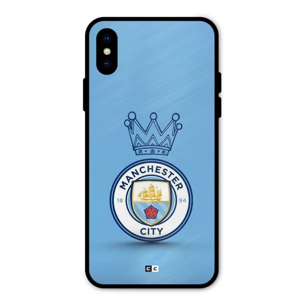 Crown City FC Metal Back Case for iPhone X