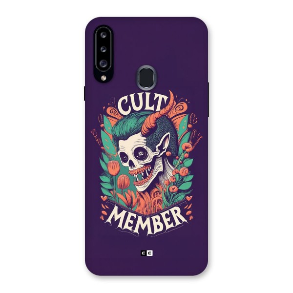 Cult Member Back Case for Galaxy A20s