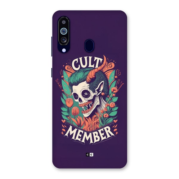 Cult Member Back Case for Galaxy A60