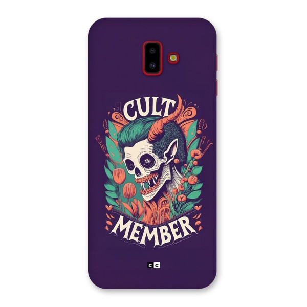 Cult Member Back Case for Galaxy J6 Plus