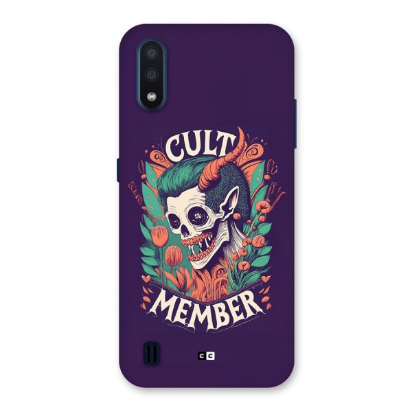 Cult Member Back Case for Galaxy M01