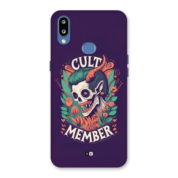 Cult Member Back Case for Galaxy M01s