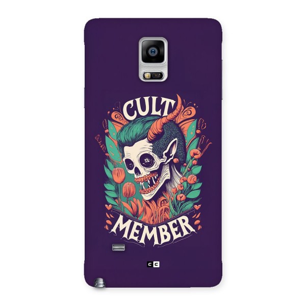 Cult Member Back Case for Galaxy Note 4