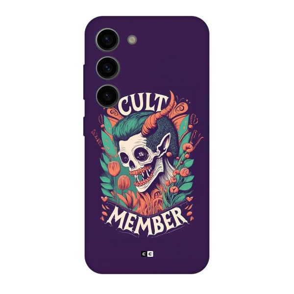 Cult Member Back Case for Galaxy S23