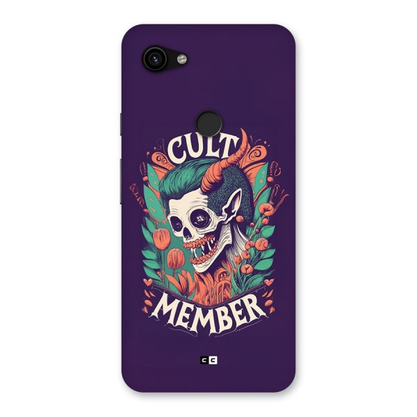 Cult Member Back Case for Google Pixel 3a XL