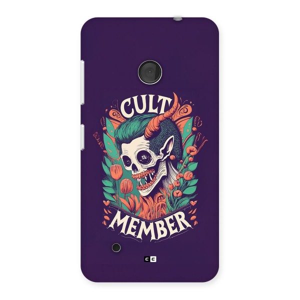 Cult Member Back Case for Lumia 530