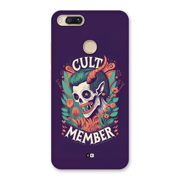 Cult Member Back Case for Mi A1