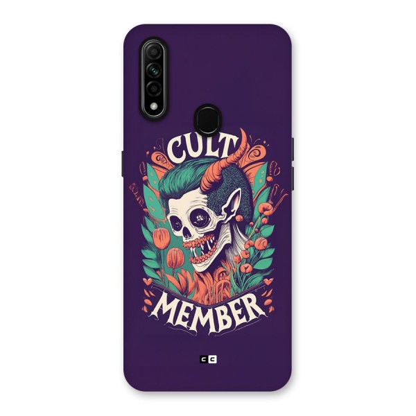 Cult Member Back Case for Oppo A31