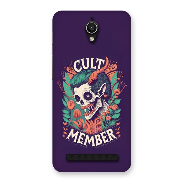 Cult Member Back Case for Zenfone Go