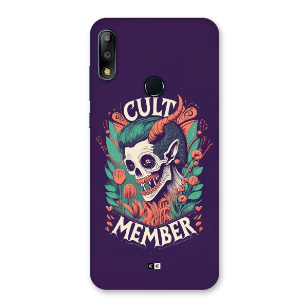 Cult Member Back Case for Zenfone Max Pro M2