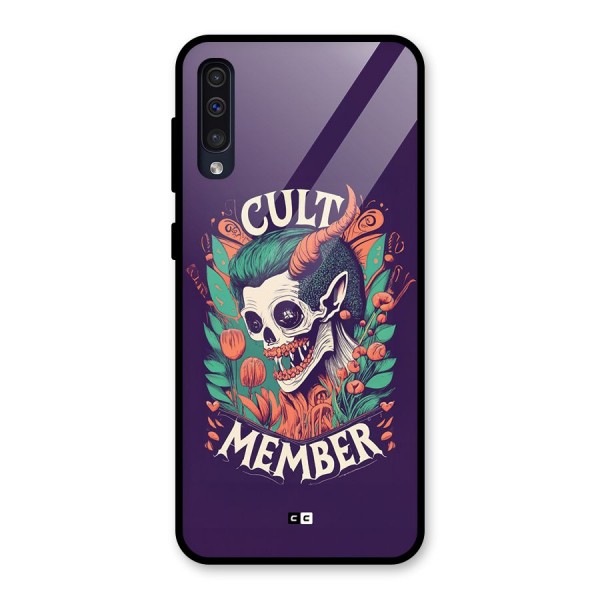 Cult Member Glass Back Case for Galaxy A50